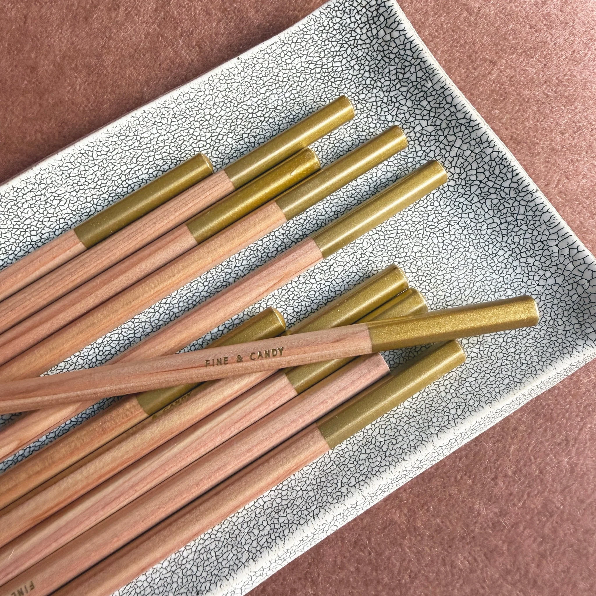 Portuguese Pencils: Virgin + Gold