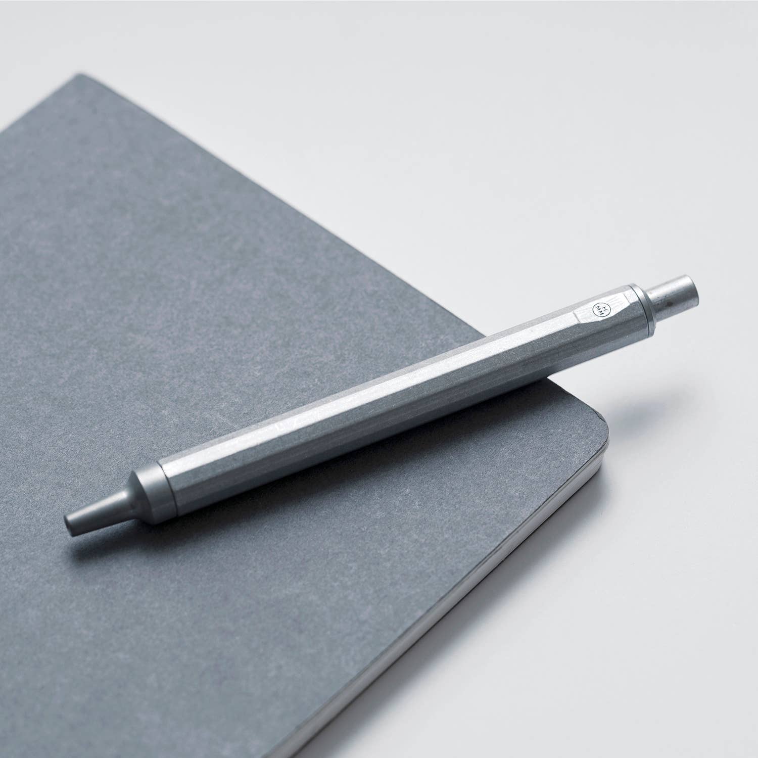 Raw Aluminum Ballpoint Pen - Image 5
