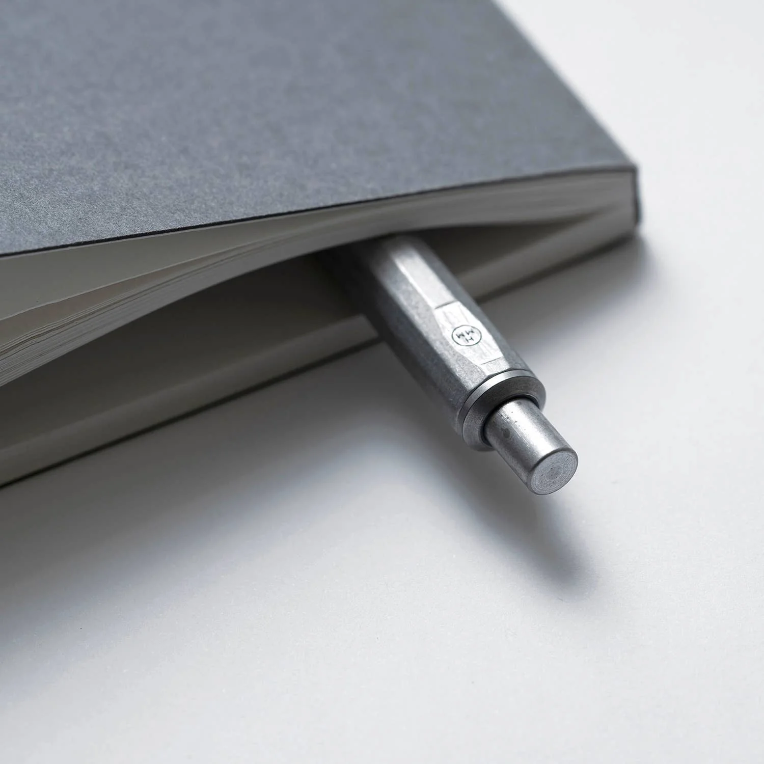 Raw Aluminum Ballpoint Pen - Image 6