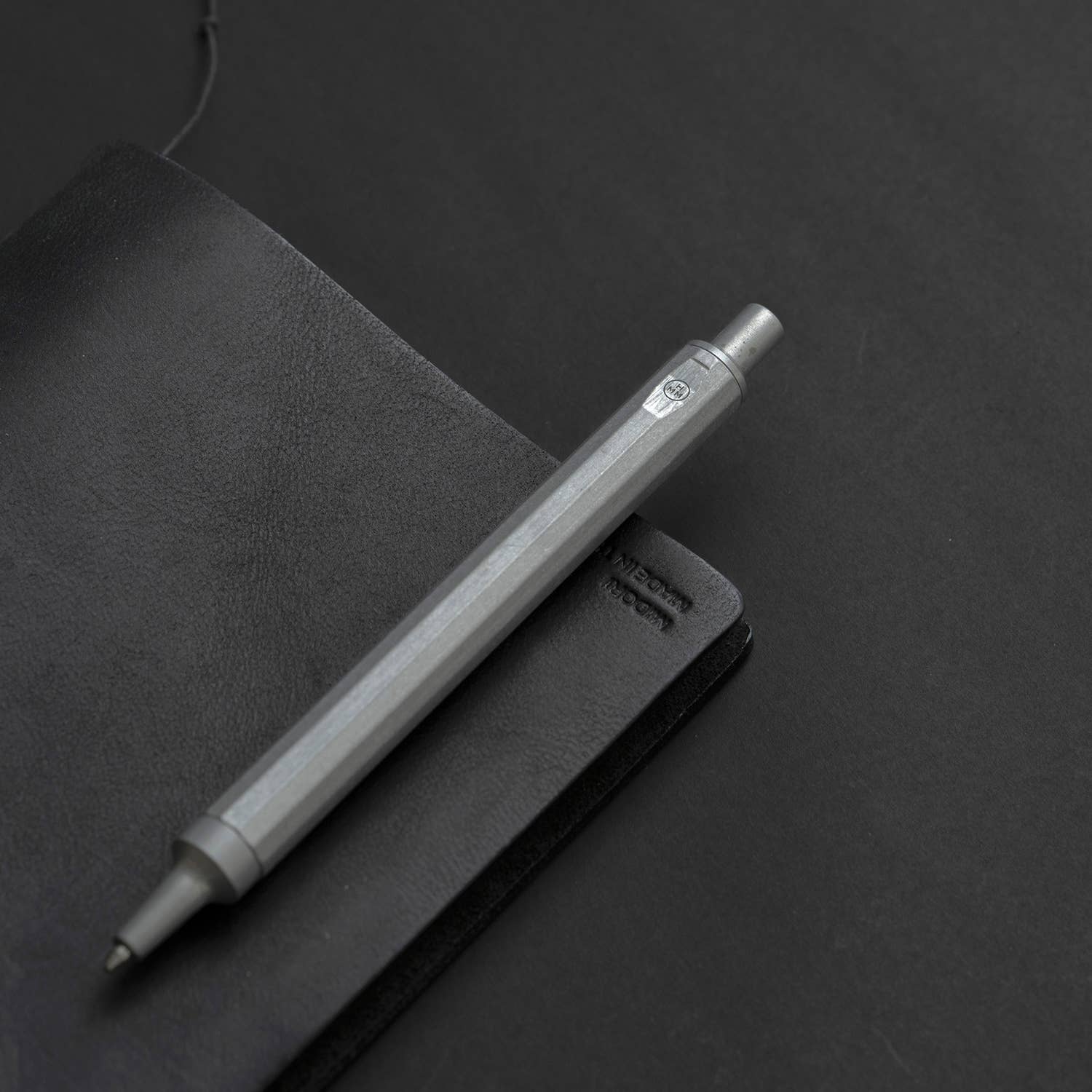 Raw Aluminum Ballpoint Pen - Image 9