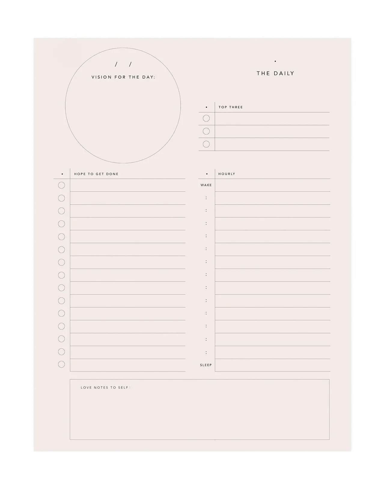 Vision for the Day Notepad - Image 3