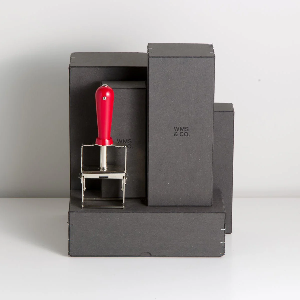 Self-Inking Custom Rubber Stamp: Nickel+Red - Image 14