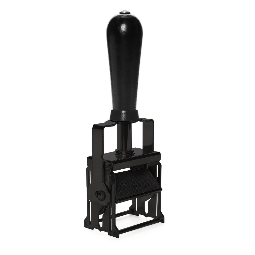 Self-Inking Custom Rubber Stamp: Black+Black - Image 14