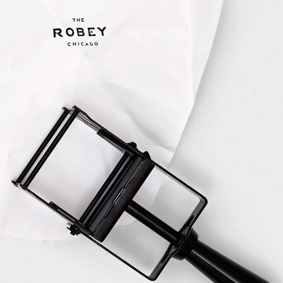 Self-Inking Custom Rubber Stamp: Black+Black - Image 2