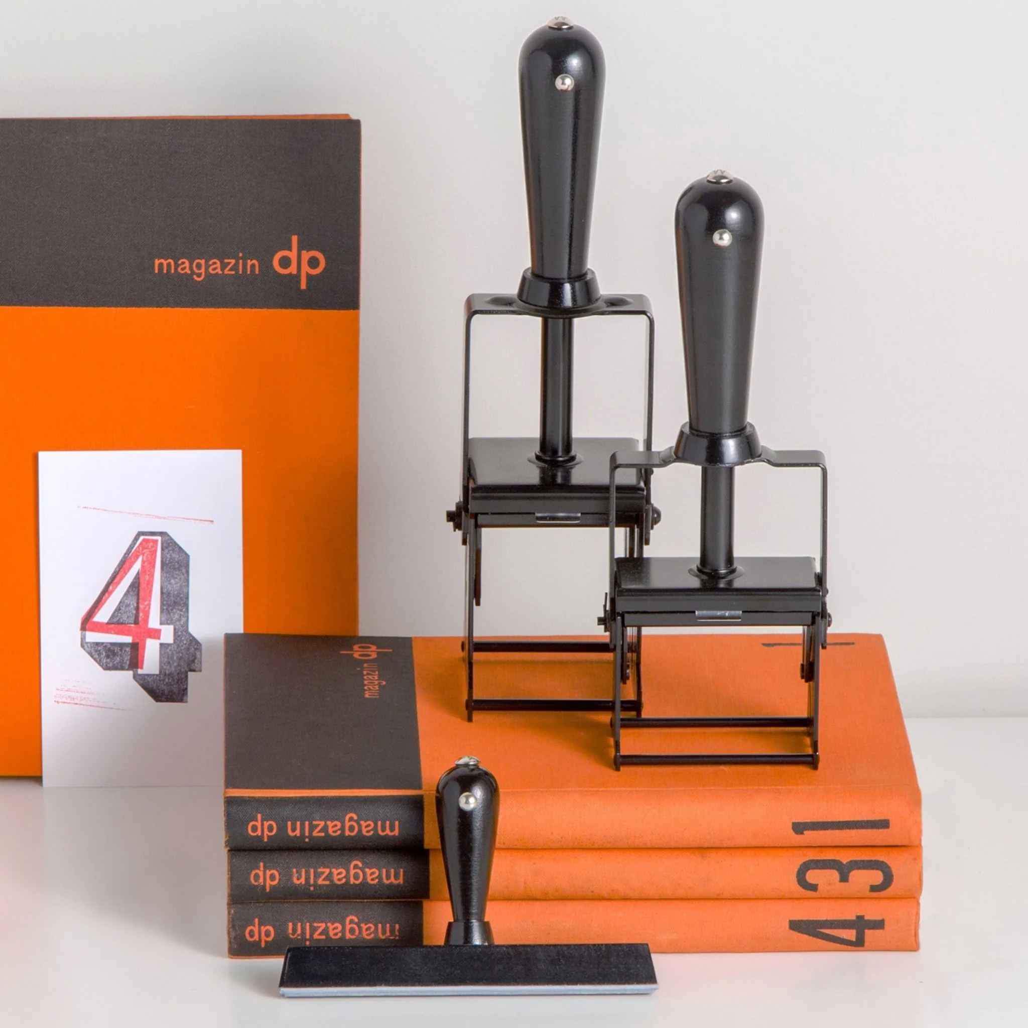 Self-Inking Custom Rubber Stamp: Black+Black - Image 3