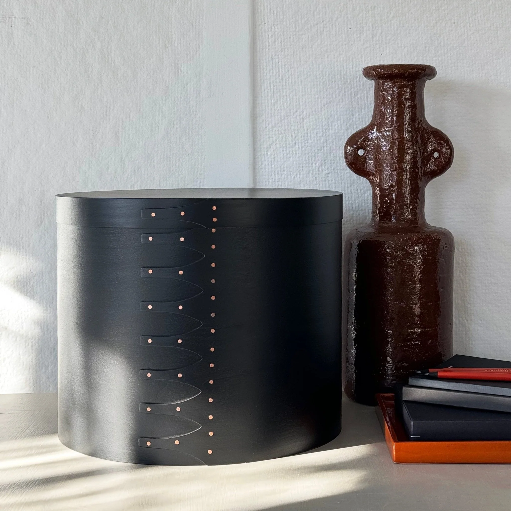 Black Shaker Boxes: Oval - Image 12