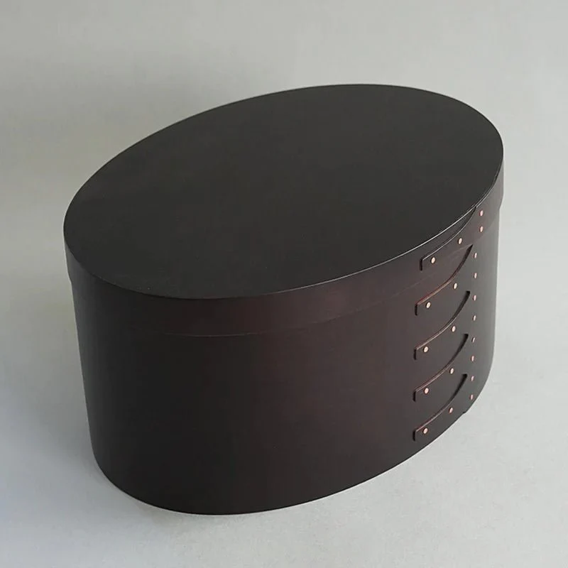 Black Shaker Boxes: Oval - Image 9