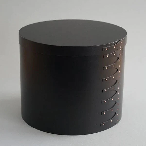 Black Shaker Box: Round - Image 6