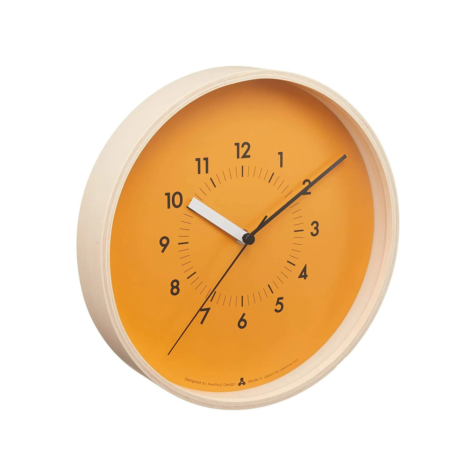 SoSo Japanese Wall Clock: Orange - Image 2