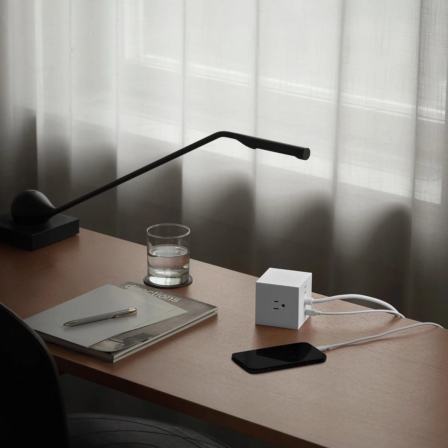 Stockholm Square 1 Power Strip: Opal White - Image 6