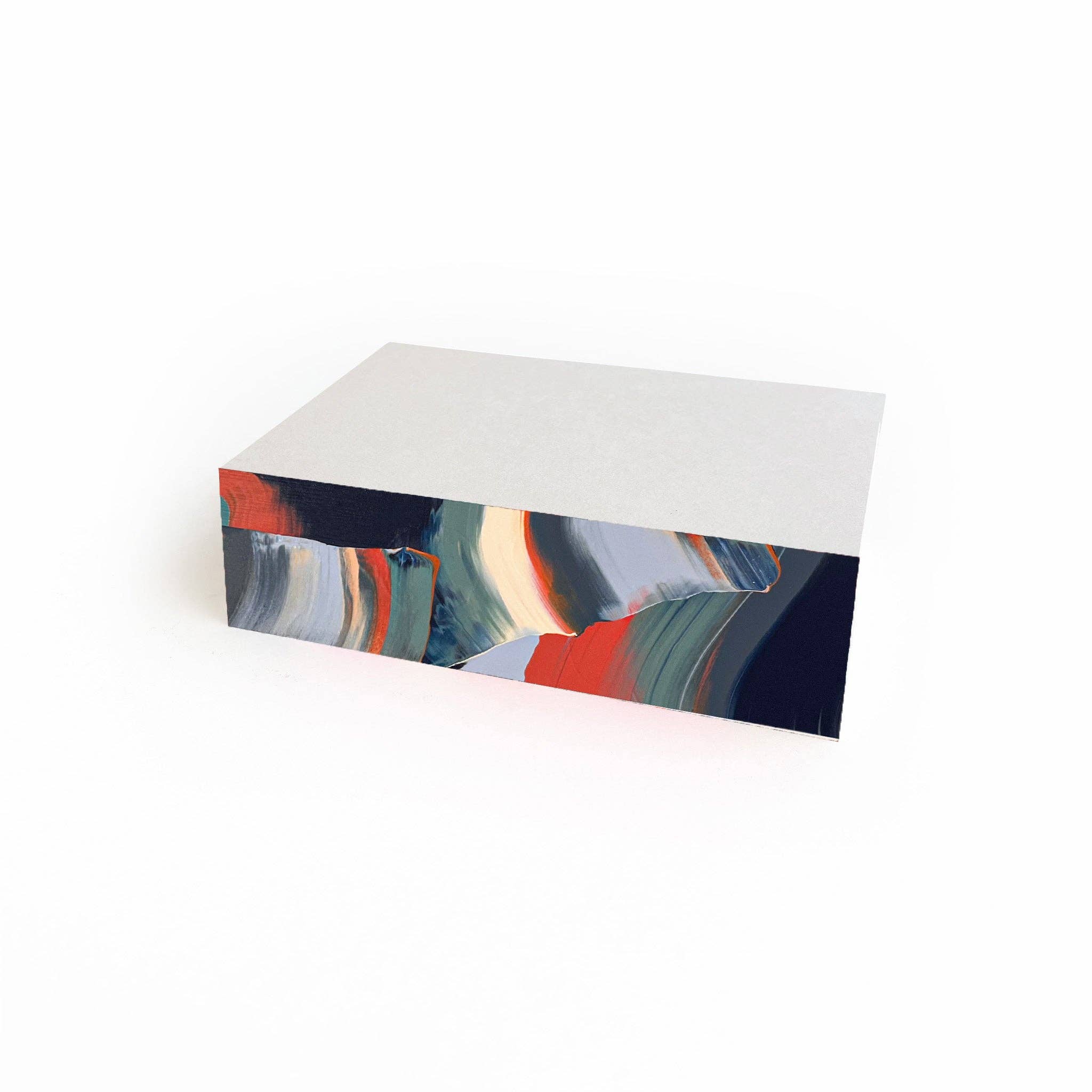 Hand-Painted Edge Swirl Pads: Nautilus - Image 11