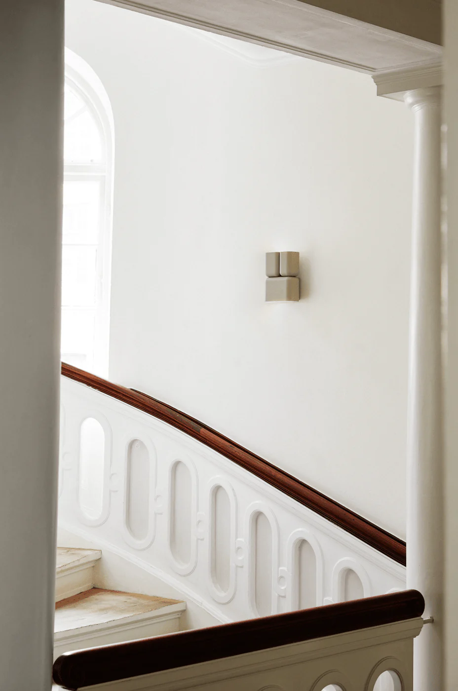 Tabata Wall Lamp: Silk Grey - Image 2
