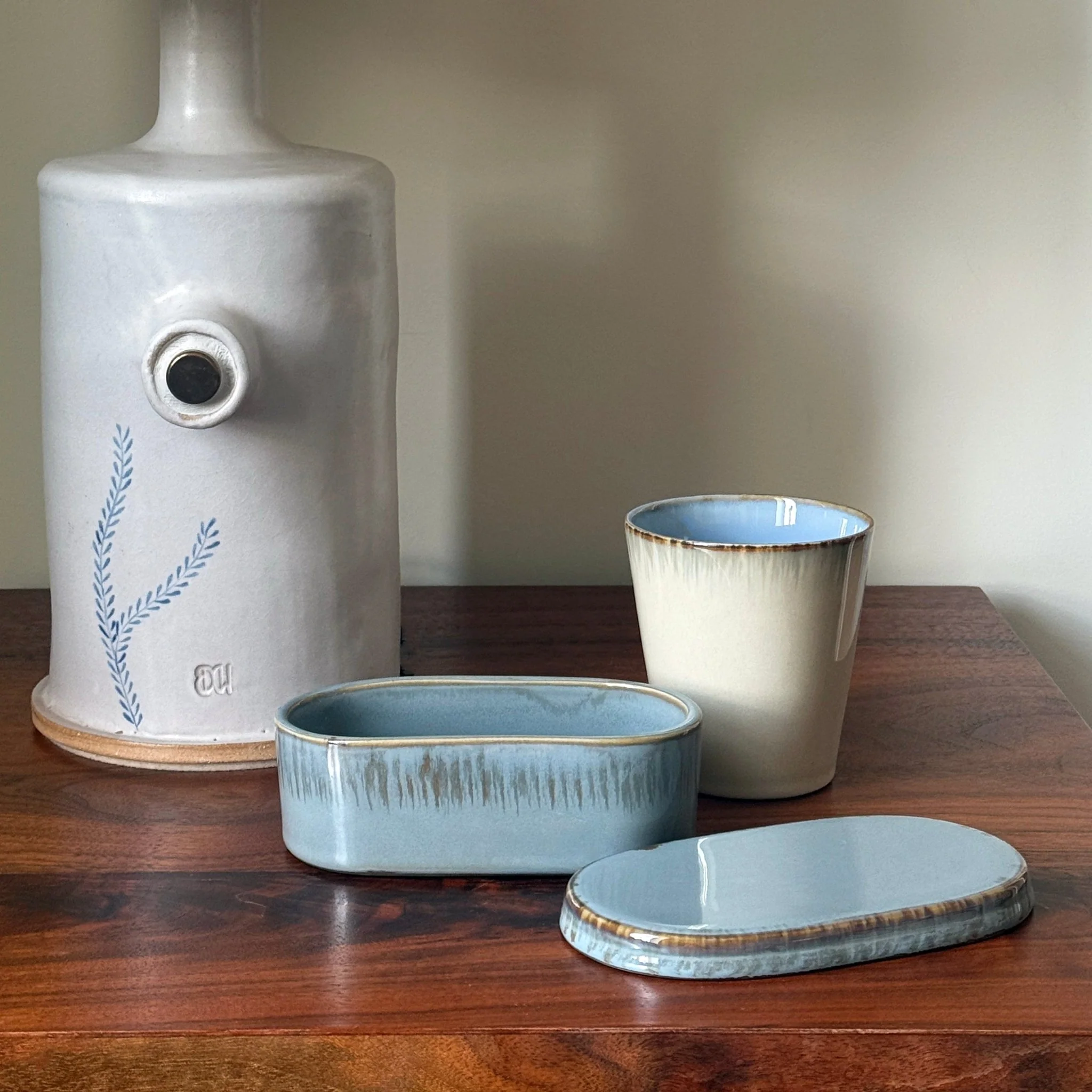 Terres de Rêves Ceramic Vessels: Smokey Blue - Image 4