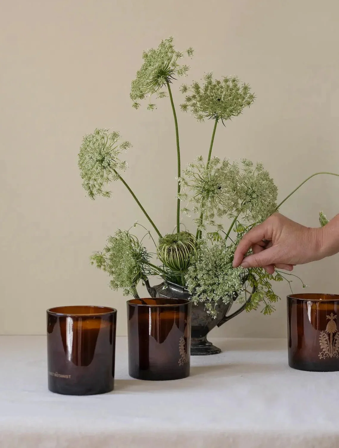 The Quiet Botanist: Moody Blooms Candle - Image 5