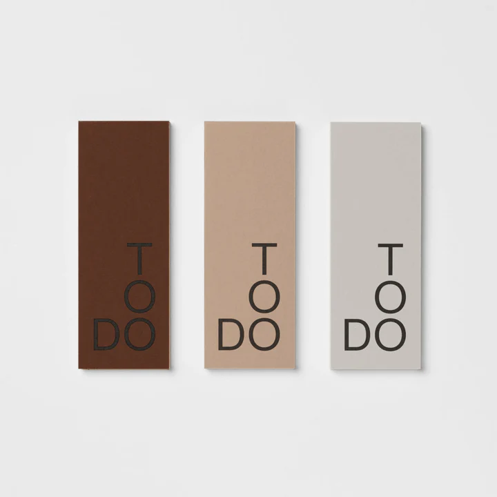 To Do Pad: Neutrals