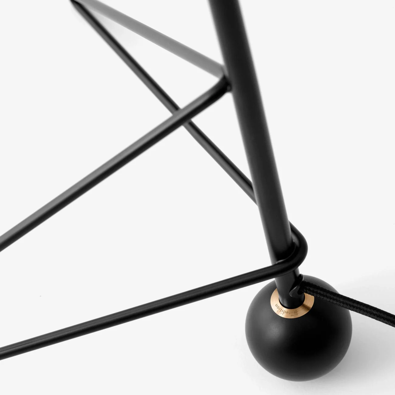 Tripod Table Lamp: Black - Image 7