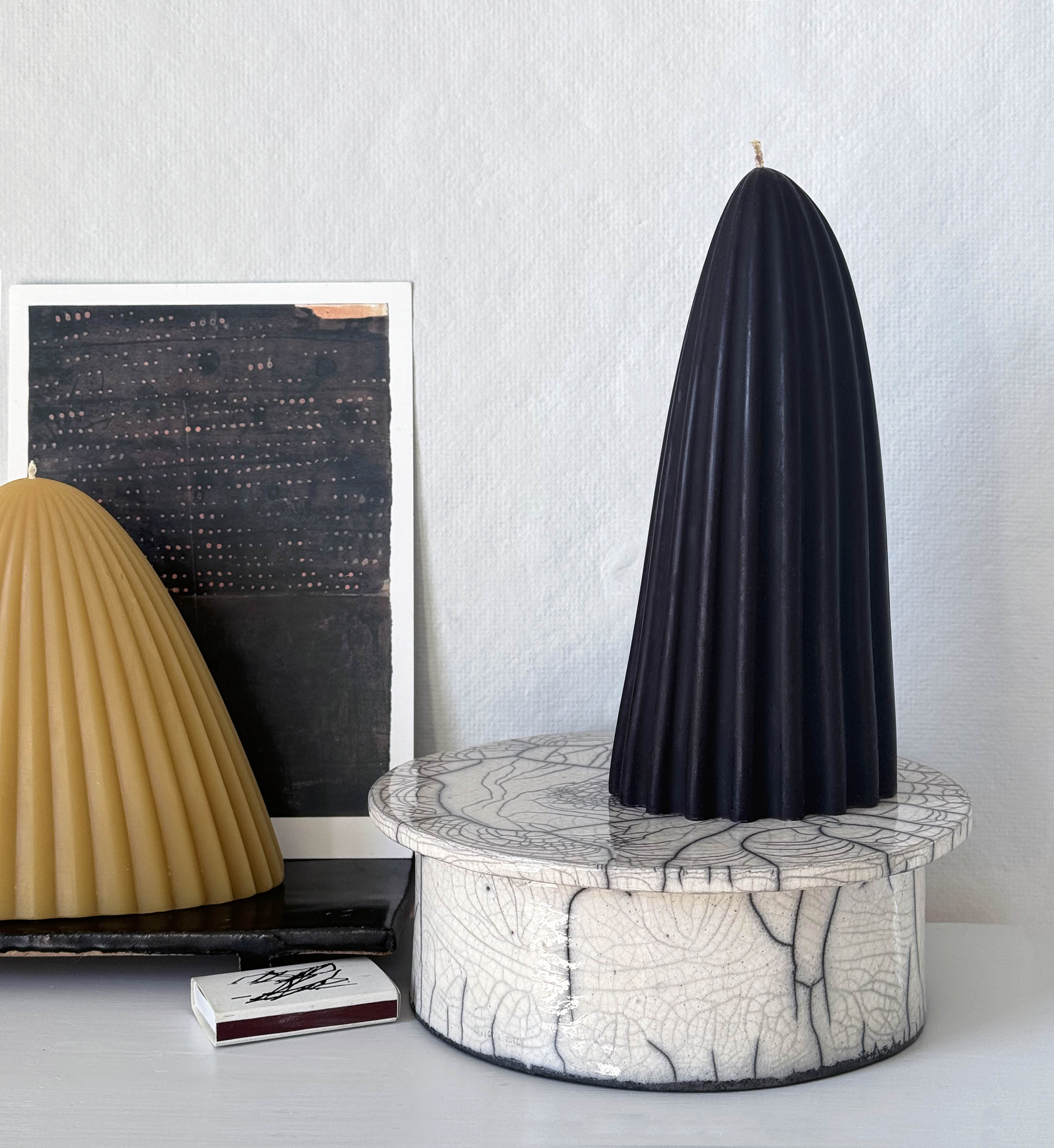 Tusk Beeswax Candles: Wide - Image 3