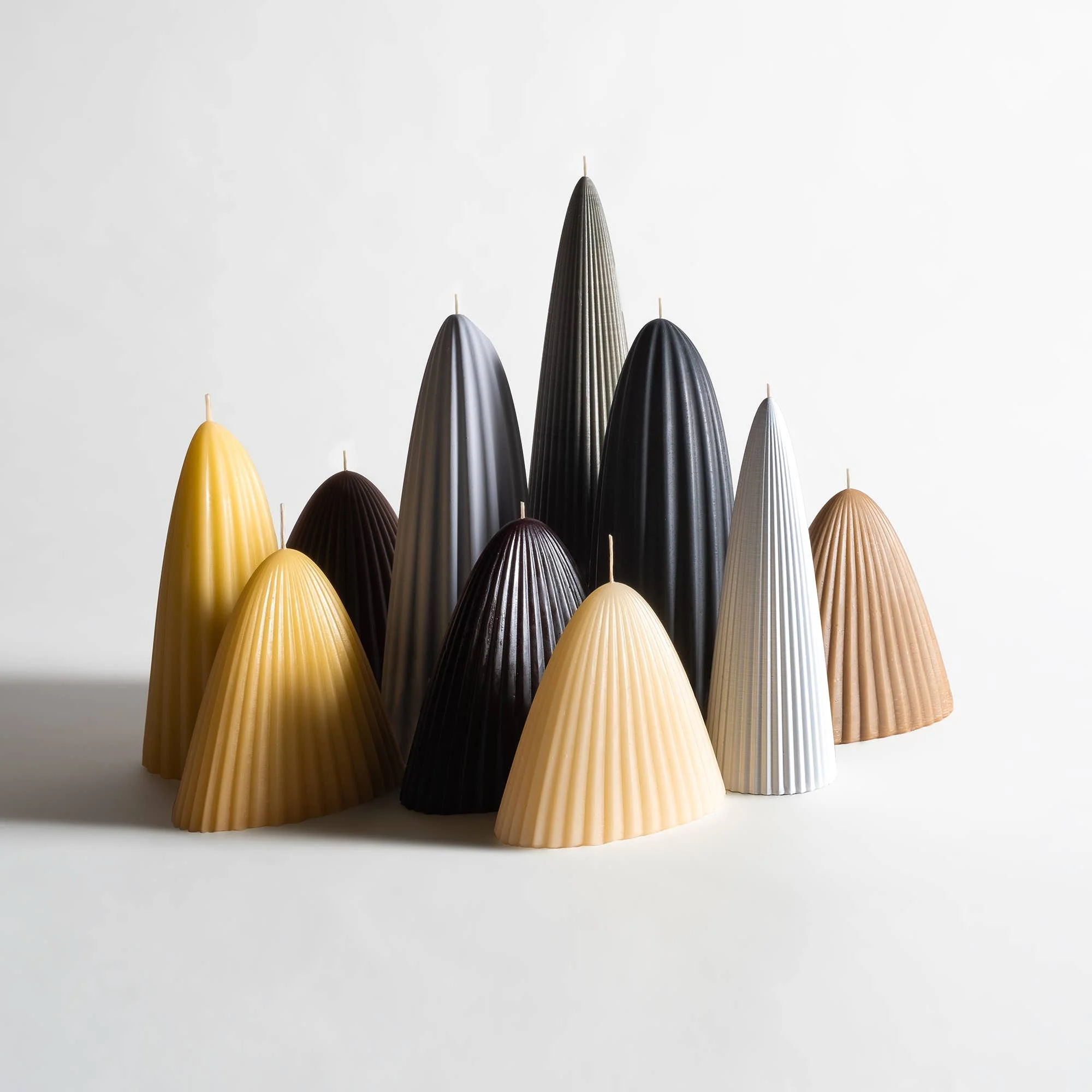 Tusk Beeswax Candles: Tall - Image 4