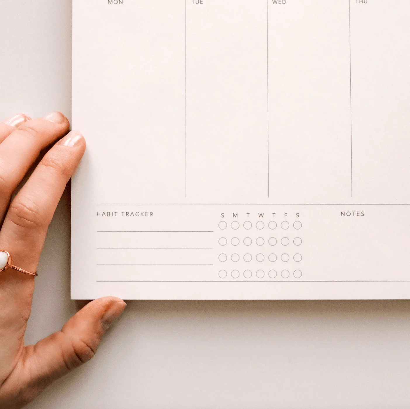 Good Things Habit Tracker Weekly Notepad - Image 2