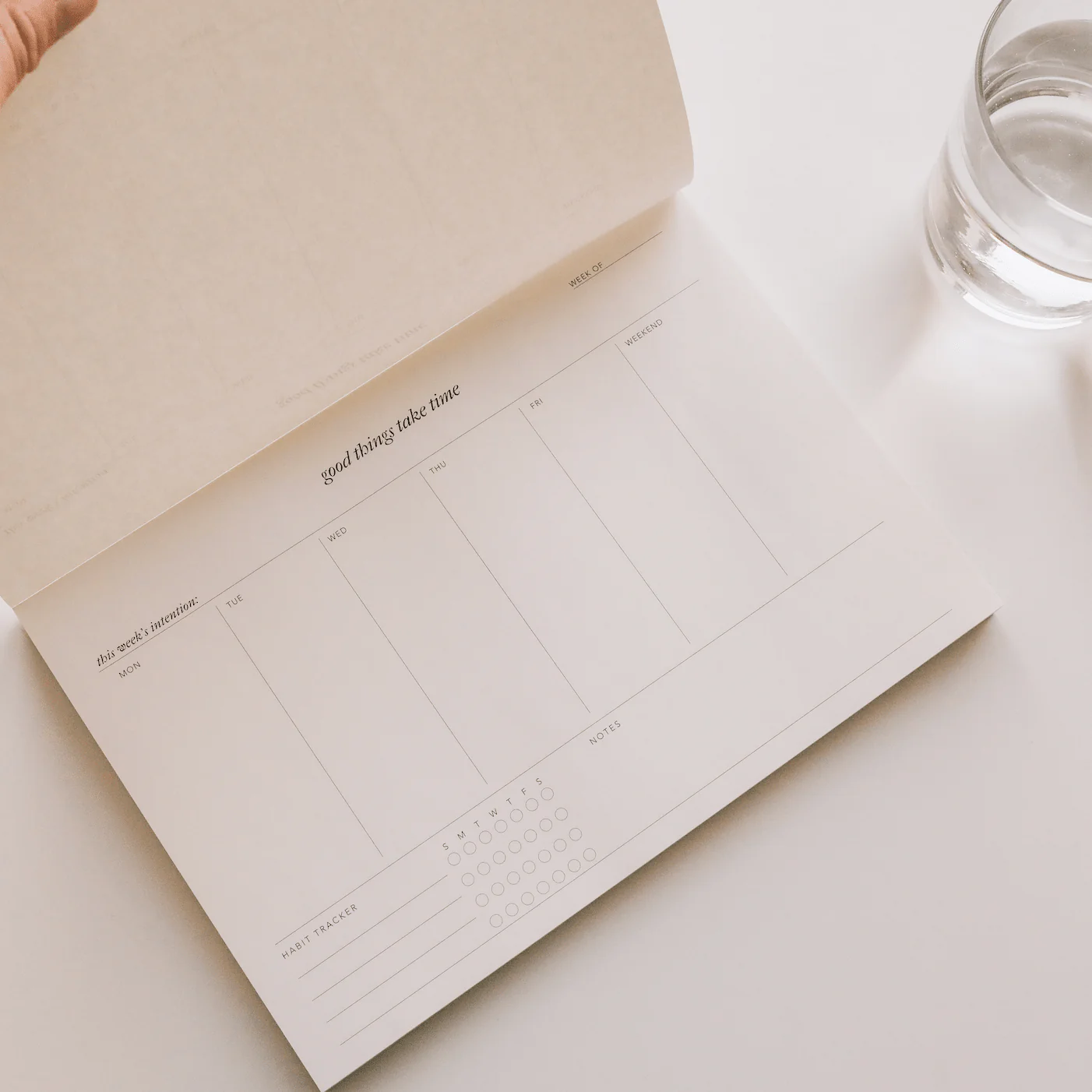 Good Things Habit Tracker Weekly Notepad - Image 3