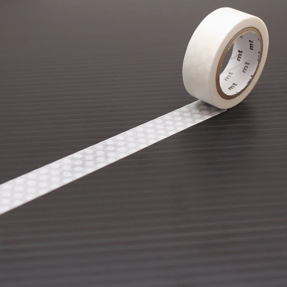 White Dot Washi Tape - Image 4